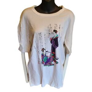 Kocolo 80s graphic single stitch Japan tourist t shirt tee unique